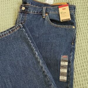 Levi's Relaxed Fit Dark Blue Jeans Size 46x29 550 Relaxed